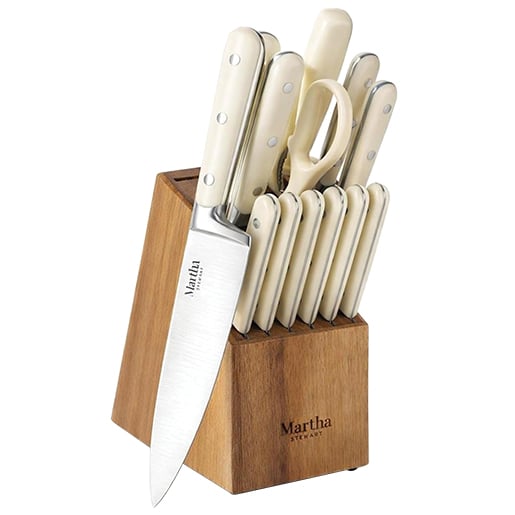 60007_Martha Stewart 14-Pc. Knife Set