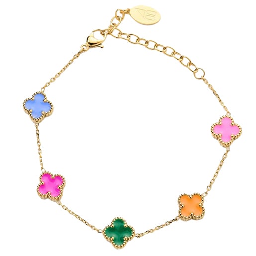 40609_Nikki Smith Mini Multi Flora Bracelet