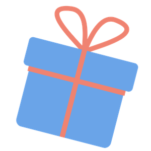 Gift Box-ltblue
